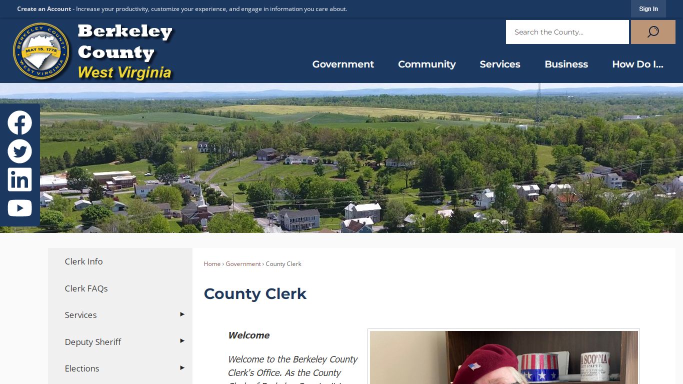 County Clerk | Berkeley County, WV